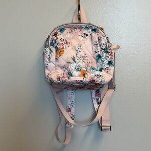 Vera Bradley Floral Backpack - Pink and Blue